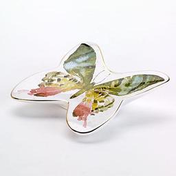 Avanti Butterfly Garden Ceramic Soap Dish
