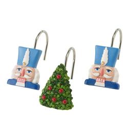 Avanti Nutcracker Trellis 12pc. Shower Hooks