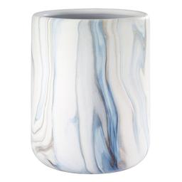Avanti Waves Blue Wastebasket
