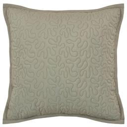 Royal Court Evergreen Square Quilted Decorative Pillow - 16x16